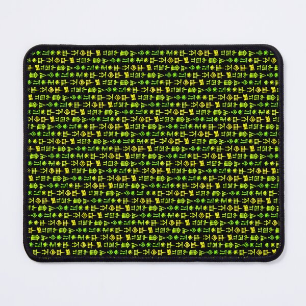 Item preview, Sumerian Cuneiform of Inanna's Descent to the Underworld in Green Neon designed and sold by Ancestralis.