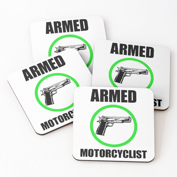 Item preview, Armed Motorcyclist designed and sold by FlyShop1.