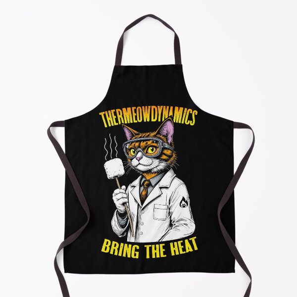 Item preview, Thermodynamics Cat Thermeowdynamics Marshmallow Scientist designed and sold by GrandeDuc.