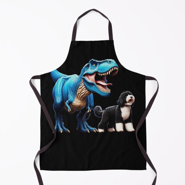 Item preview, Funny Dinosaur Bernedoodle Walking Dog Lover designed and sold by Kimberley King Art  King Art.