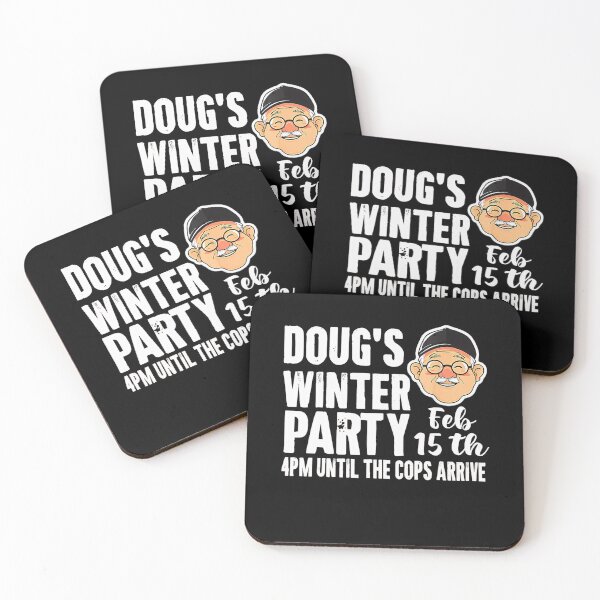 Item preview, Dougs Winter Party Feb 15th designed and sold by GrulkeNedrow.