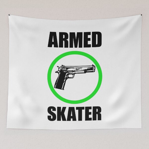 Item preview, Armed Skater designed and sold by FlyShop1.