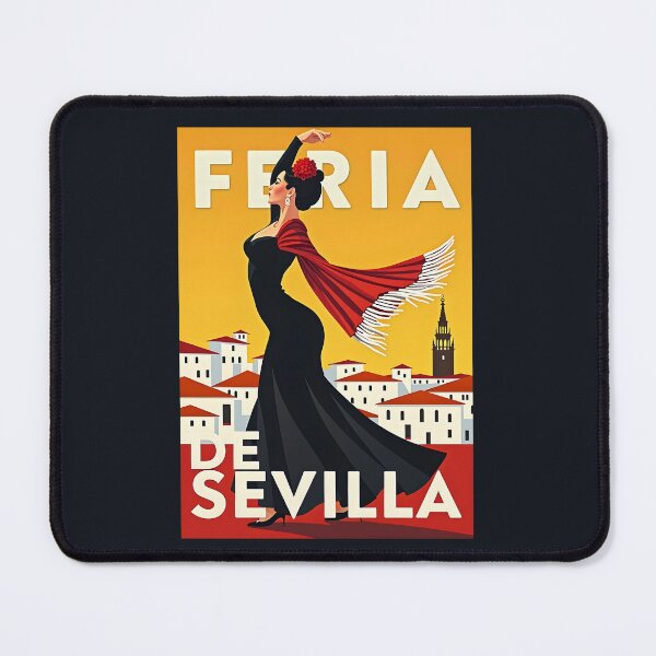 Item preview, A Vintage Travel Illustration of Seville - Spain designed and sold by GoodOldVintage.