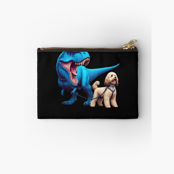 Item preview, Funny Dinosaur Cockapoo Walking Dog Lover designed and sold by Kimberley King Art  King Art.