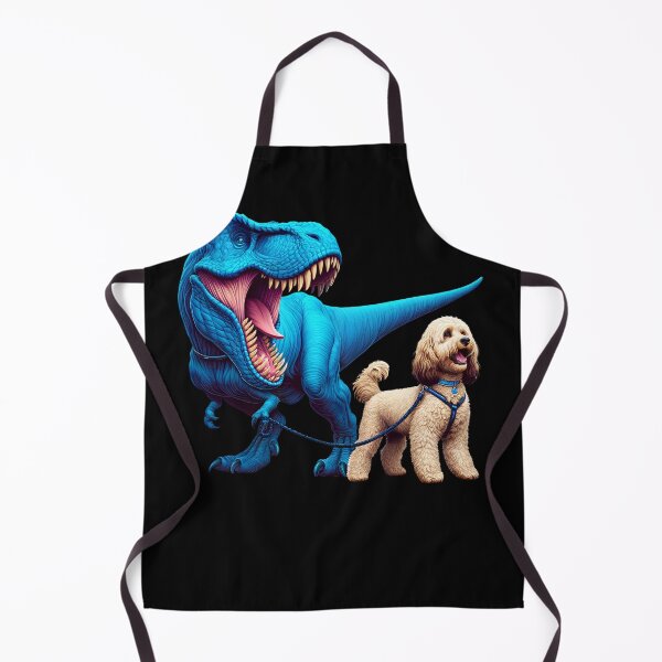 Item preview, Funny Dinosaur Cockapoo Walking Dog Lover designed and sold by Kimberley King Art  King Art.