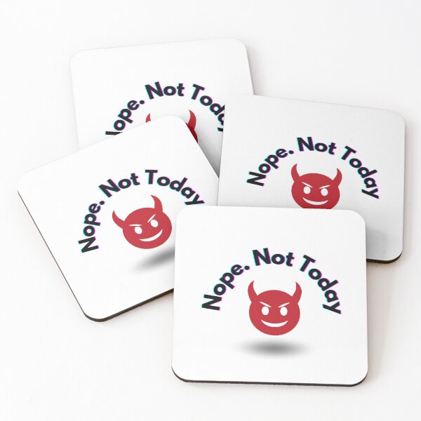 Item preview, Nope, Not Today - Devil's Smile designed and sold by Zentuary.