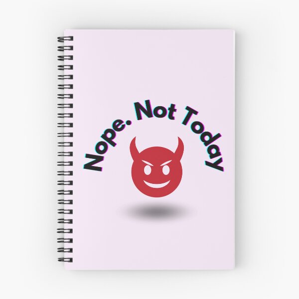 Item preview, Nope, Not Today - Devil's Smile designed and sold by Zentuary.