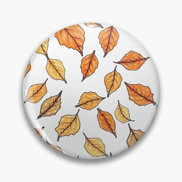 Item preview, pattern of falling autumn leaves designed and sold by FestivityFinds.