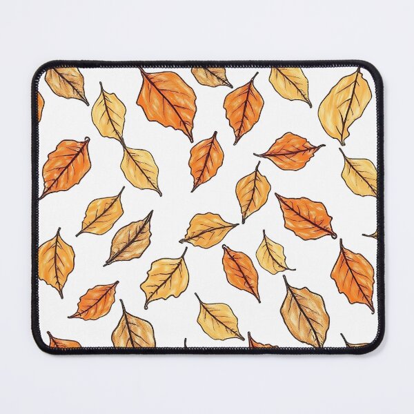 Item preview, pattern of falling autumn leaves designed and sold by FestivityFinds.