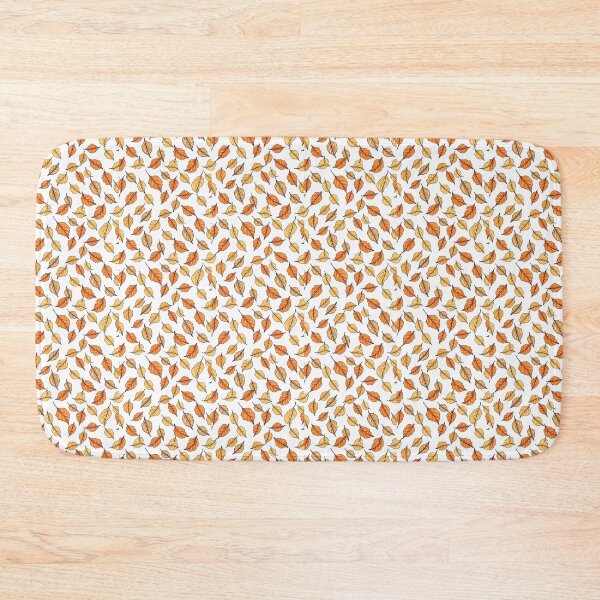 Item preview, pattern of falling autumn leaves designed and sold by FestivityFinds.