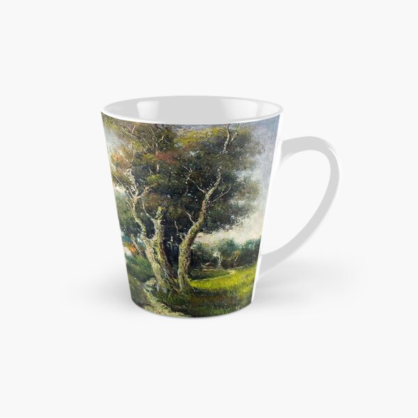 Item preview, River Landscape with Boat designed and sold by tomorrowsart.