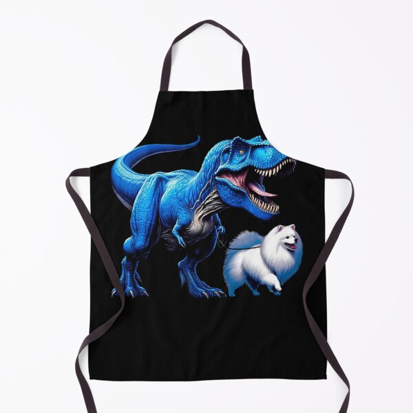 Item preview, Funny Dinosaur Japanese Spitz Walking Dog Lover designed and sold by Kimberley King Art  King Art.