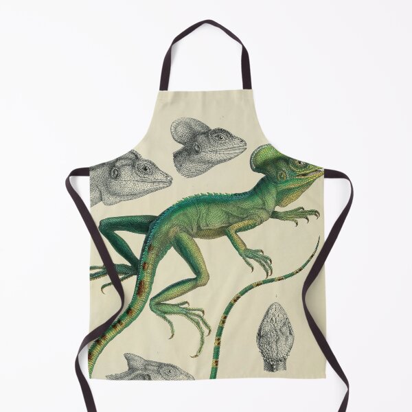 Item preview, Retro Illustration of a Basilisk Lizard – Antique Natural History  designed and sold by InnerCitadel.