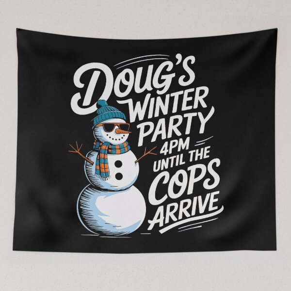 Item preview, Dougs Winter Party February 15 4PM designed and sold by GrulkeNedrow.