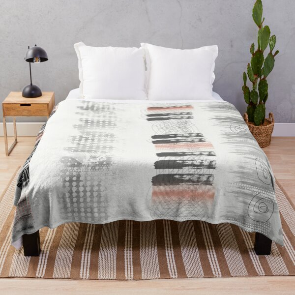 Item preview, Grey and copper grungy graphic stripes designed and sold by FerretSteph.