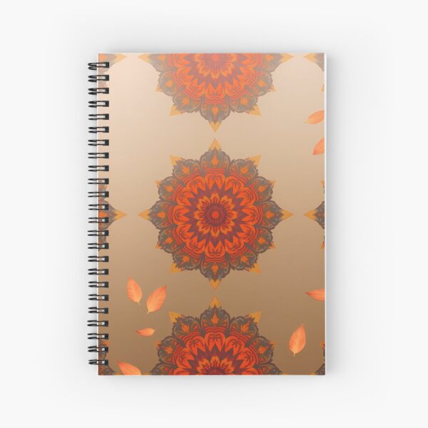 Item preview, A pattern of intricate floral mandalas in vibrant colors designed and sold by FestivityFinds.