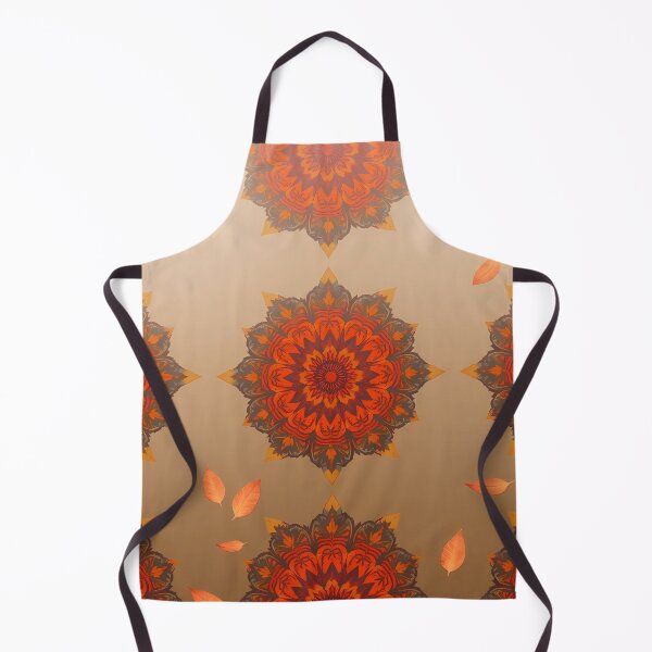 Item preview, A pattern of intricate floral mandalas in vibrant colors designed and sold by FestivityFinds.