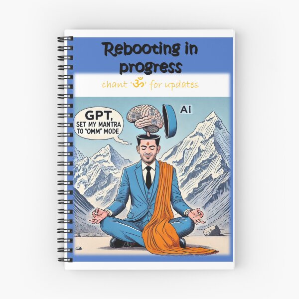 Item preview, AI & GPT intercection with humans designed and sold by DoodleManArt.