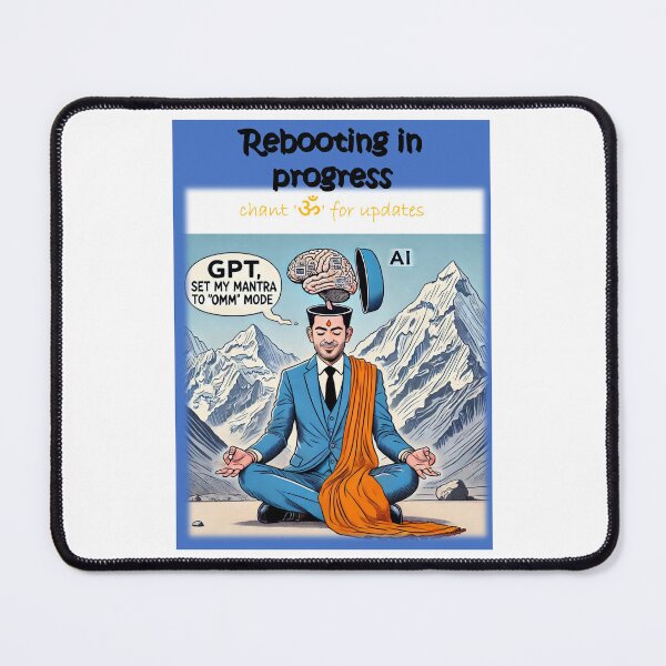 Item preview, AI & GPT intercection with humans designed and sold by DoodleManArt.