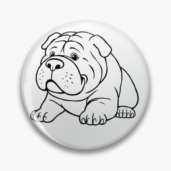 Item preview, A happy Chinese Shar-Pei with its unique wrinkled face sitting and smiling. designed and sold by AlwaysHome.