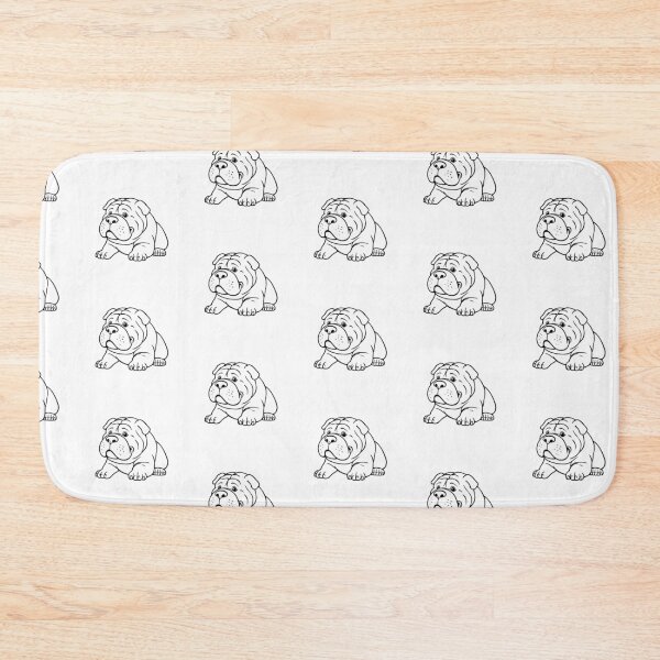 Item preview, A happy Chinese Shar-Pei with its unique wrinkled face sitting and smiling. designed and sold by AlwaysHome.
