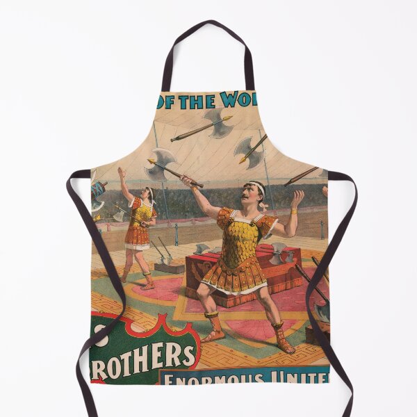 Item preview, Vintage Circus Poster Axe Throwing Show designed and sold by InnerCitadel.