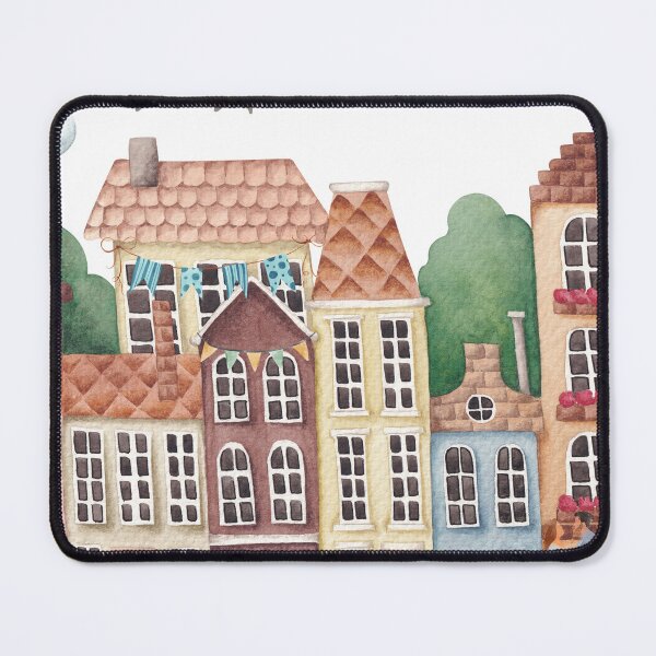 Item preview, Watercolor Cityscape designed and sold by tomorrowsart.