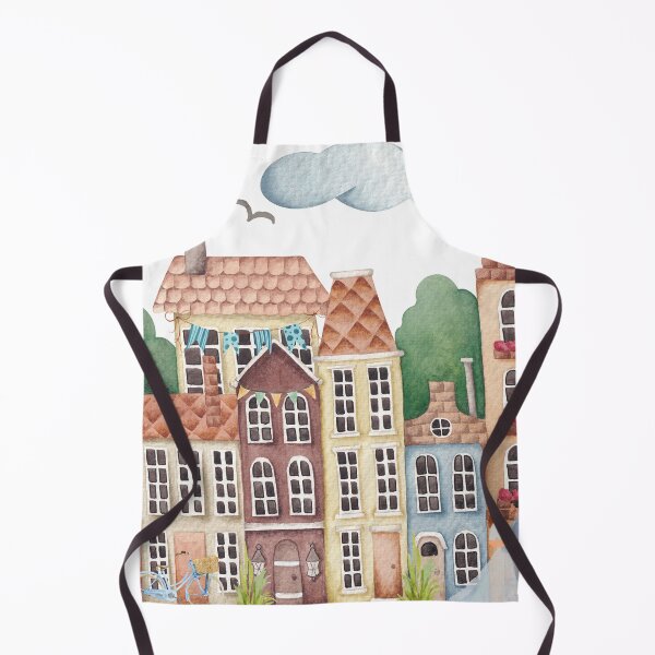 Item preview, Watercolor Cityscape designed and sold by tomorrowsart.