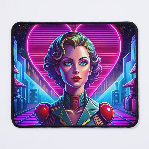 Item preview, Expressions Love Art Heart Colors Romantic Futuristic Neon designed and sold by ART ATTACK ZONE.