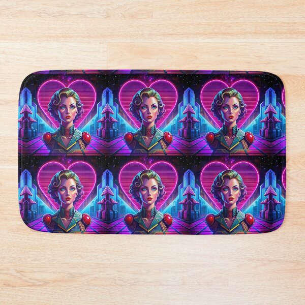 Item preview, Expressions Love Art Heart Colors Romantic Futuristic Neon designed and sold by ART ATTACK ZONE.