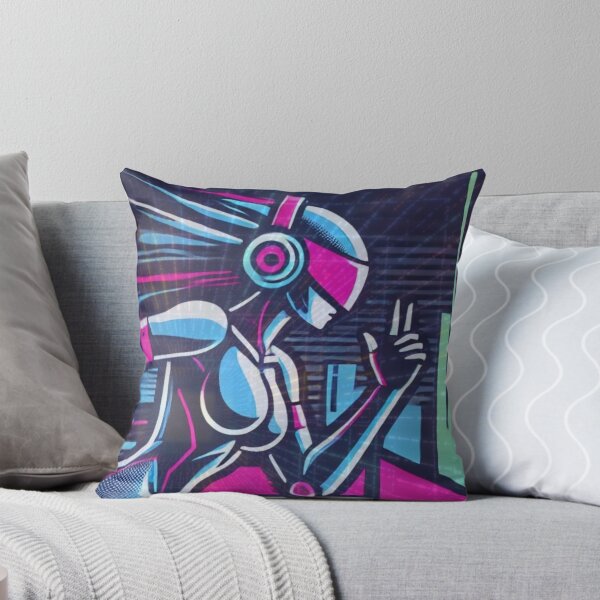 Item preview, Futuristic Minimalist Female Character Design – Bomb Rush Cyberfunk designed and sold by zion_prod.