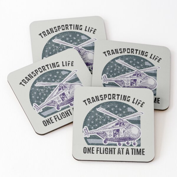 Item preview, Transporting Life One Flight At A Time Over The American Flag designed and sold by SplashTastic.