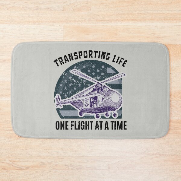 Item preview, Transporting Life One Flight At A Time Over The American Flag designed and sold by SplashTastic.
