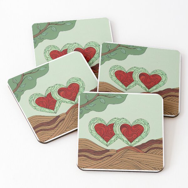 Item preview, Love Art Heart Colors Romantic Futuristic Neon designed and sold by ART ATTACK ZONE.