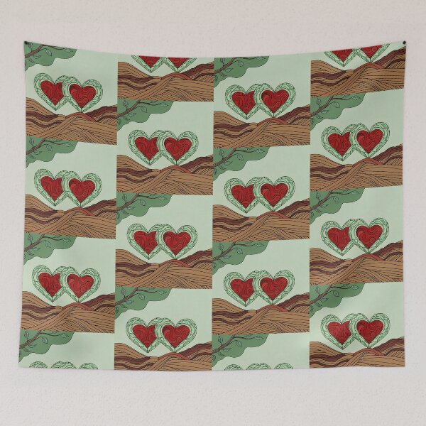 Item preview, Love Art Heart Colors Romantic Futuristic Neon designed and sold by ART ATTACK ZONE.