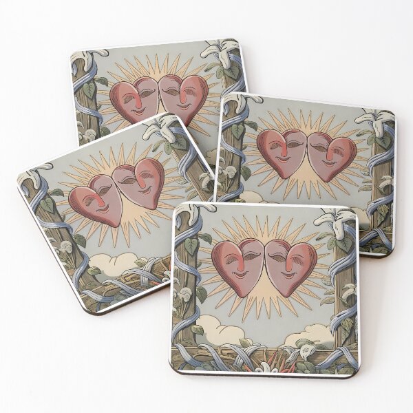 Item preview, Nature Love Art Heart Colors Romantic Futuristic Neon designed and sold by ART ATTACK ZONE.