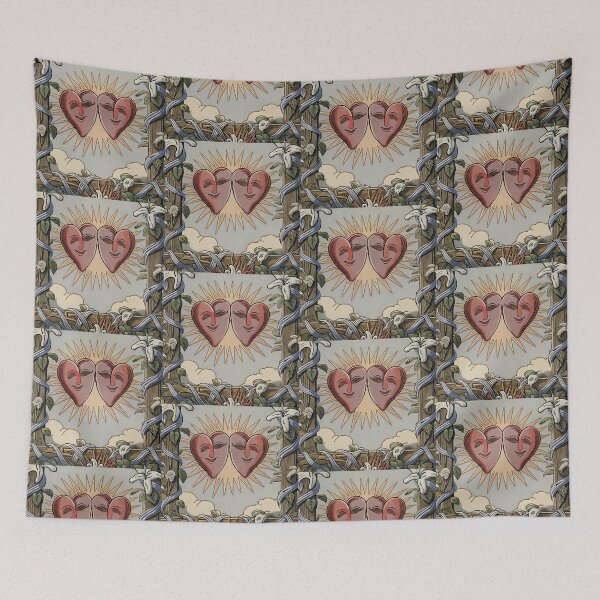 Item preview, Nature Love Art Heart Colors Romantic Futuristic Neon designed and sold by ART ATTACK ZONE.