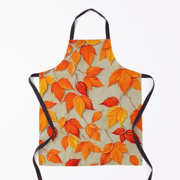 Item preview, pattern of falling autumn leaves designed and sold by FestivityFinds.
