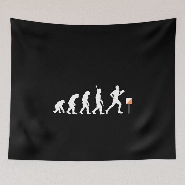 Item preview, Orienteering Evolution Funny Orienteer Darwin designed and sold by StrideSuccess.
