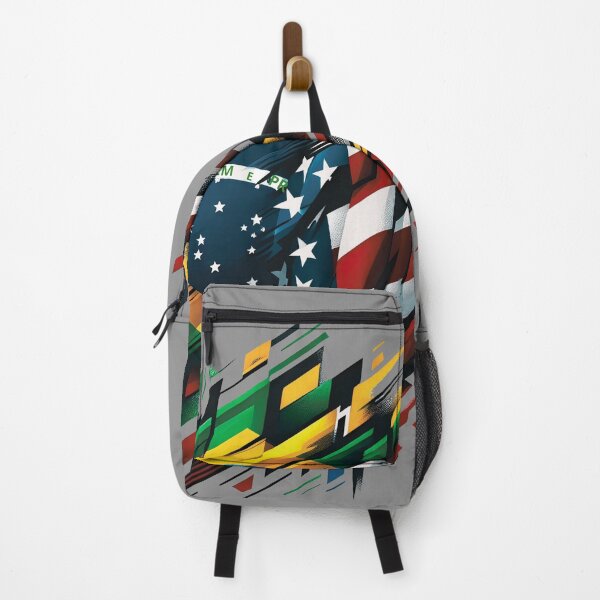 Item preview, BRAZIL USA Flag designed and sold by maistendencias.