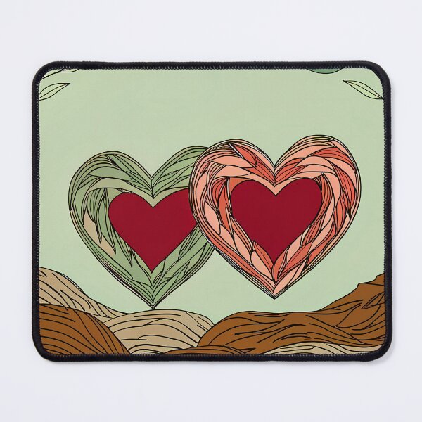 Item preview, Red Love Art Heart Colors Romantic Futuristic Neon designed and sold by ART ATTACK ZONE.