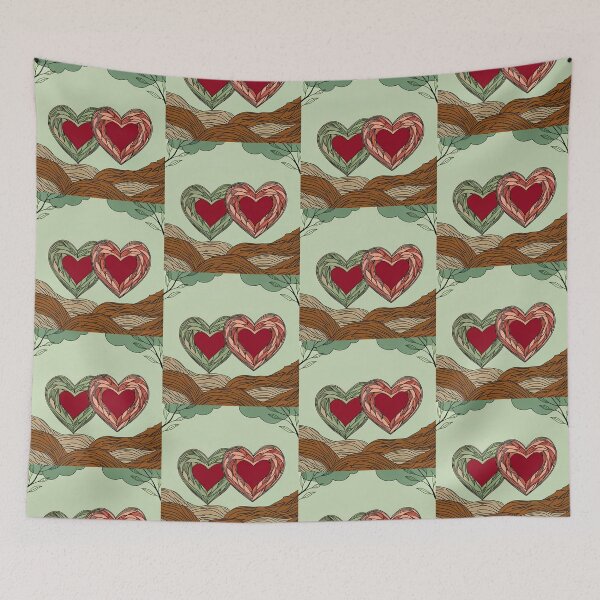 Item preview, Red Love Art Heart Colors Romantic Futuristic Neon designed and sold by ART ATTACK ZONE.