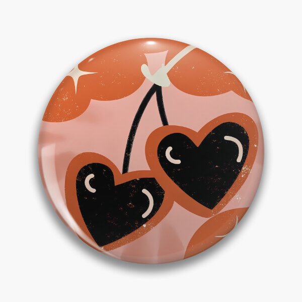 Item preview, Orange Black Love Art Heart Colors Romantic Futuristic  designed and sold by ART ATTACK ZONE.