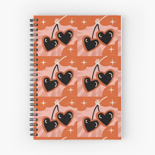 Item preview, Orange Black Love Art Heart Colors Romantic Futuristic  designed and sold by ART ATTACK ZONE.