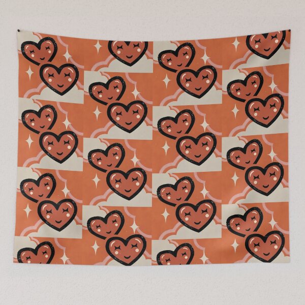 Item preview, Happy Love Art Heart Colors Romantic Futuristic Neon designed and sold by ART ATTACK ZONE.