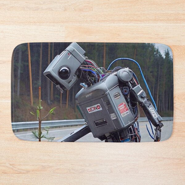 Item preview, Robot Planting a Tree designed and sold by M-Y-A-R-T-.