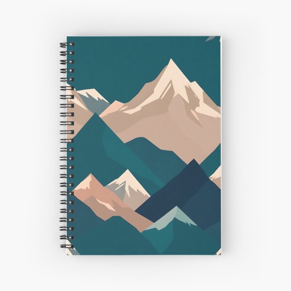 Item preview, pattern of mountain designed and sold by FestivityFinds.