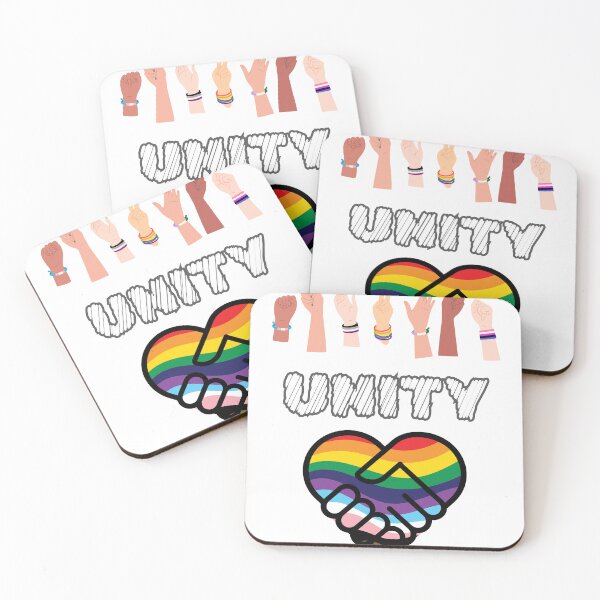 Item preview, LGBTQIA+/Queer Unity designed and sold by Little Critter Design.