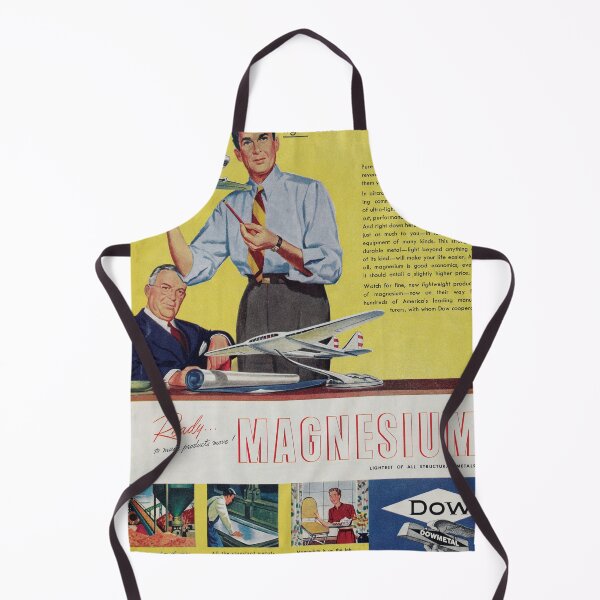 Item preview, Retro Poster Dow Advertising - Magnesium Industry designed and sold by InnerCitadel.