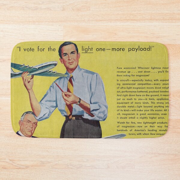 Item preview, Retro Poster Dow Advertising - Magnesium Industry designed and sold by InnerCitadel.